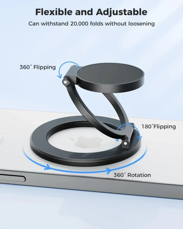 MagSafe Magnetic Ring Holder – Grip & Kickstand for iPhone & Mounts - Image 7
